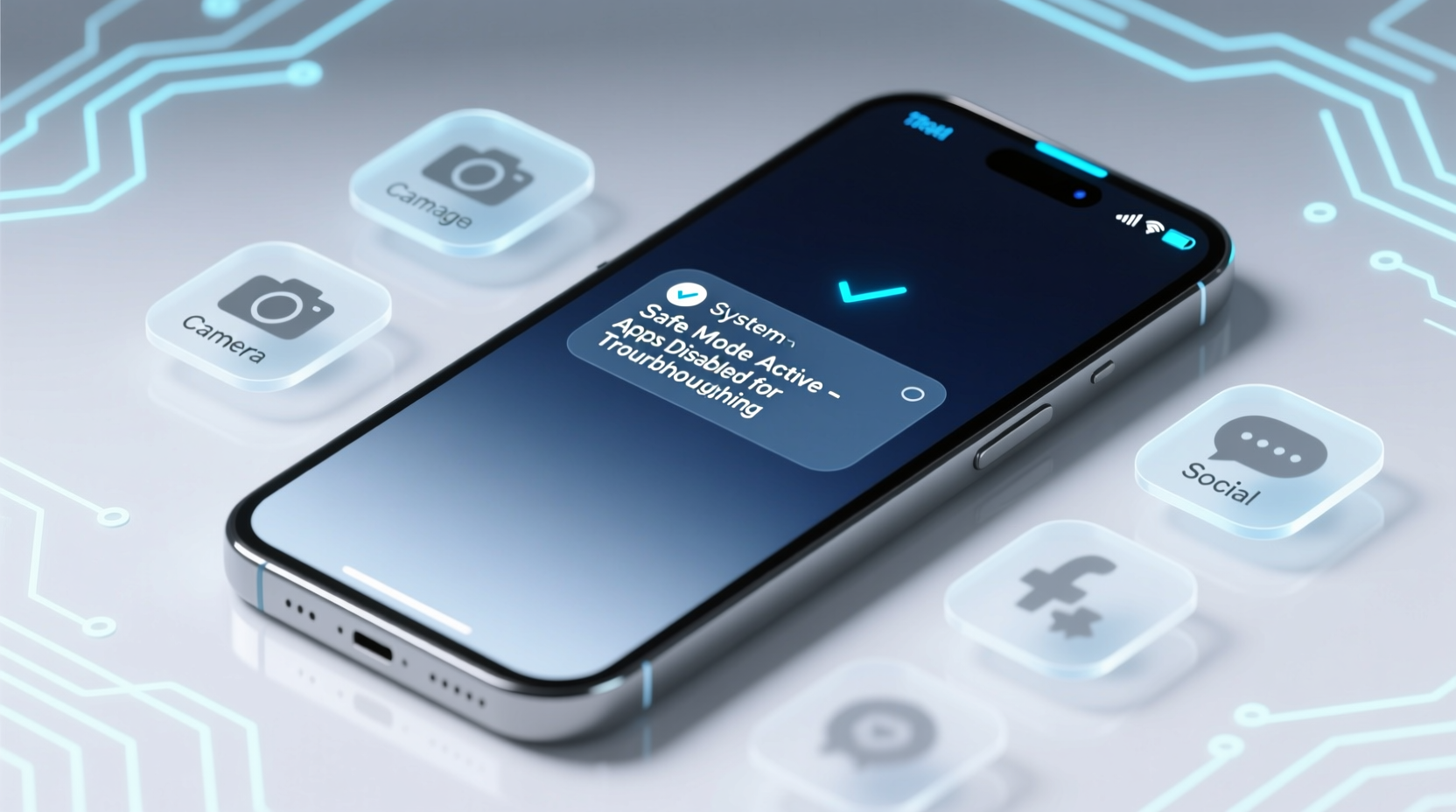 use androids safe mode to disable apps and troubleshoot