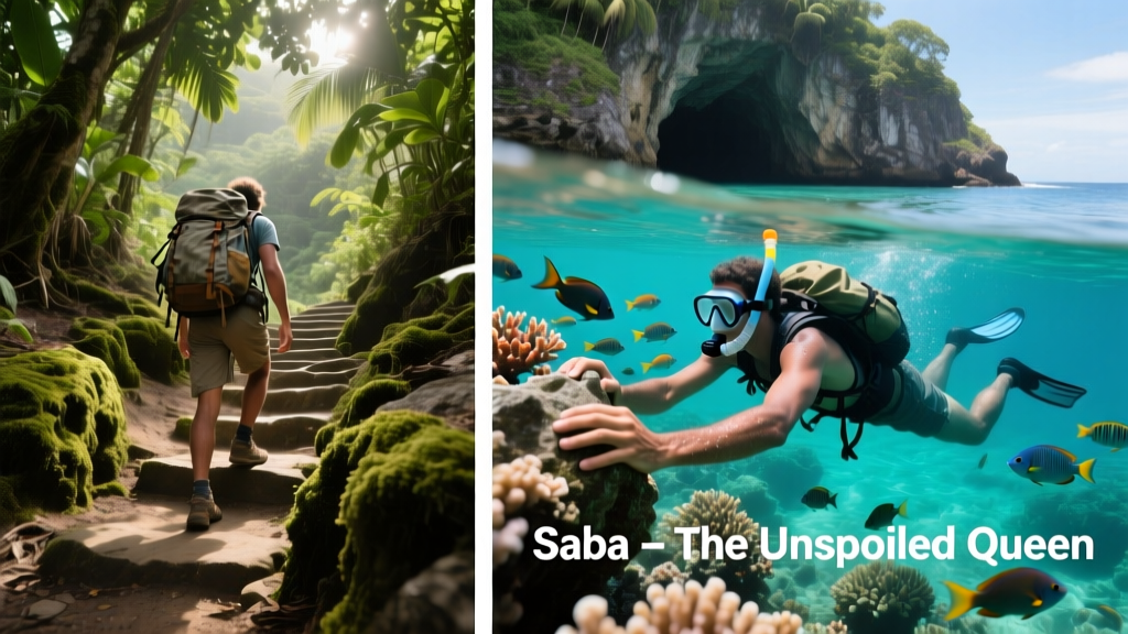 Hiking and Diving in Saba: The Caribbean’s Unspoiled Queen