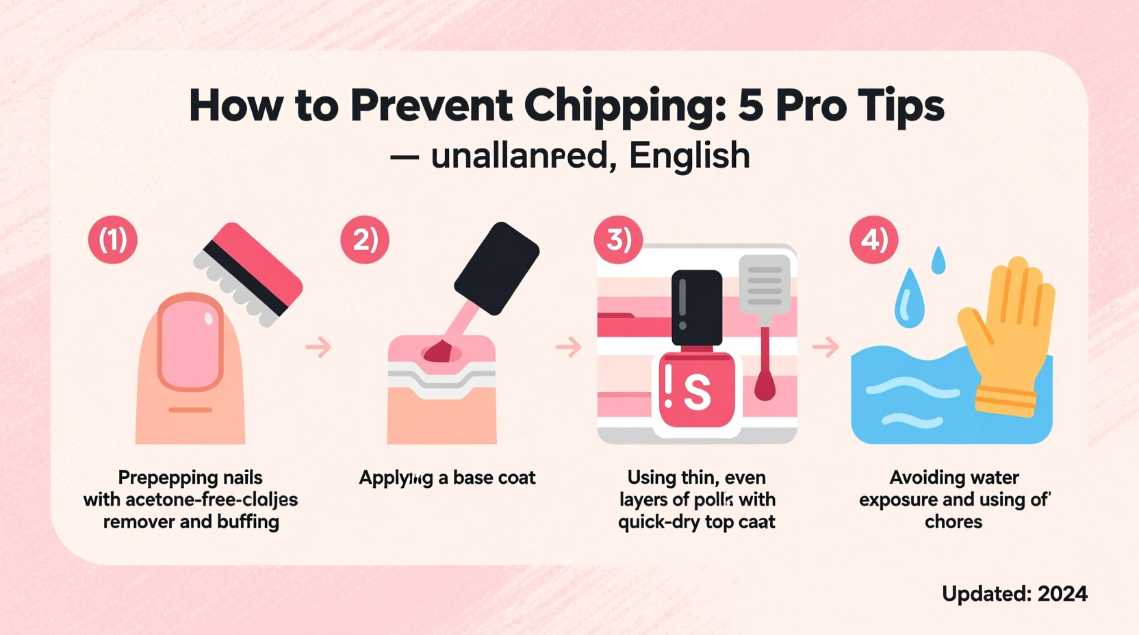 why does my nail polish chip within hours of application solutions