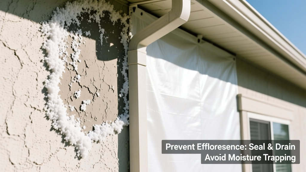 How to Prevent Stucco Efflorescence on Exterior Walls