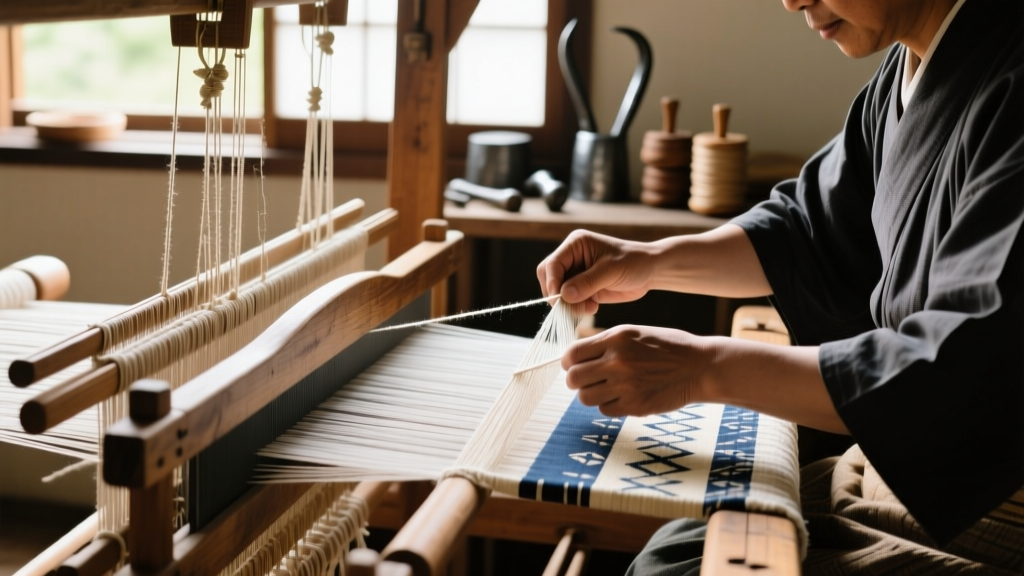 Japanese Jibata Looms & Kasuri Weaving Methods in 2026