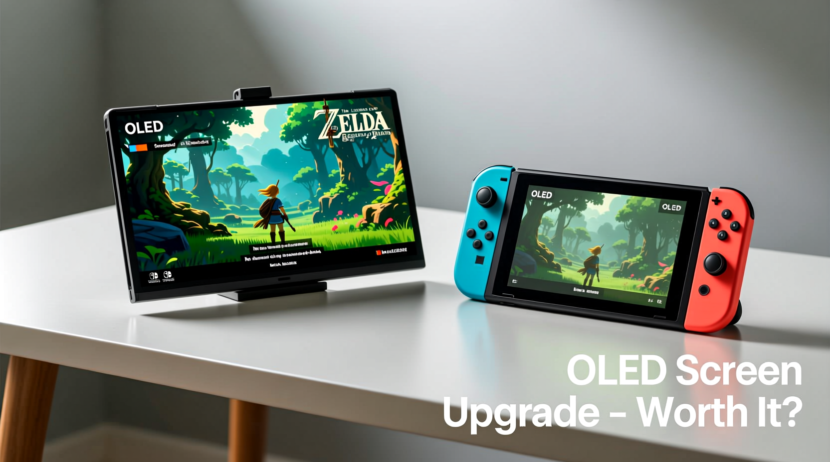 nintendo switch oled vs standard is the screen upgrade worth it if you play docked