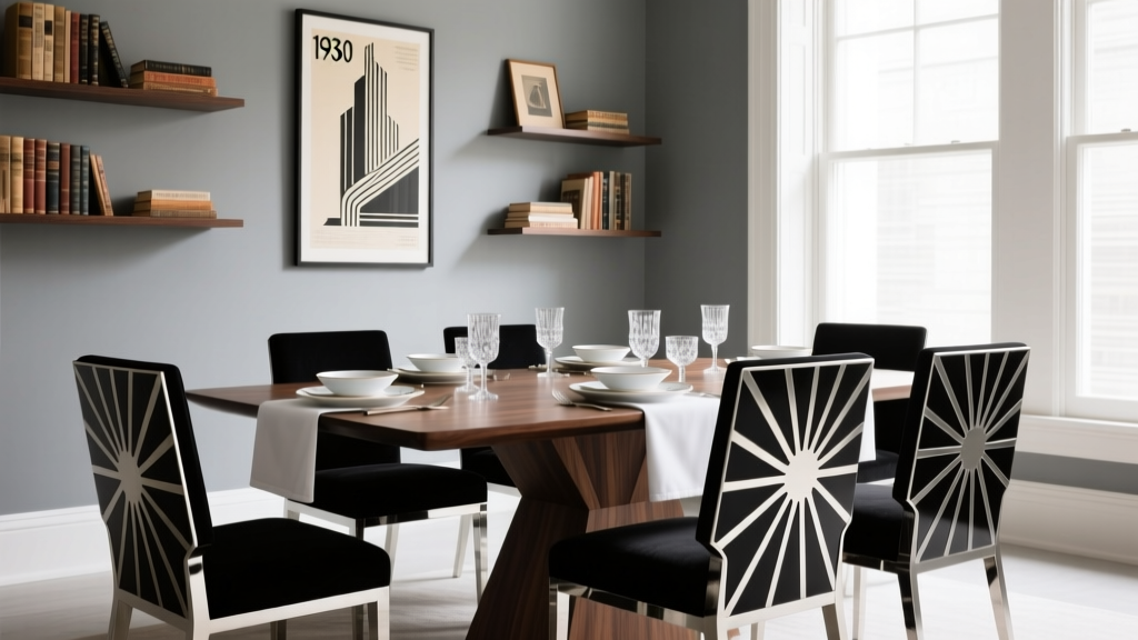 Identifying Authentic Art Deco Dining Chairs