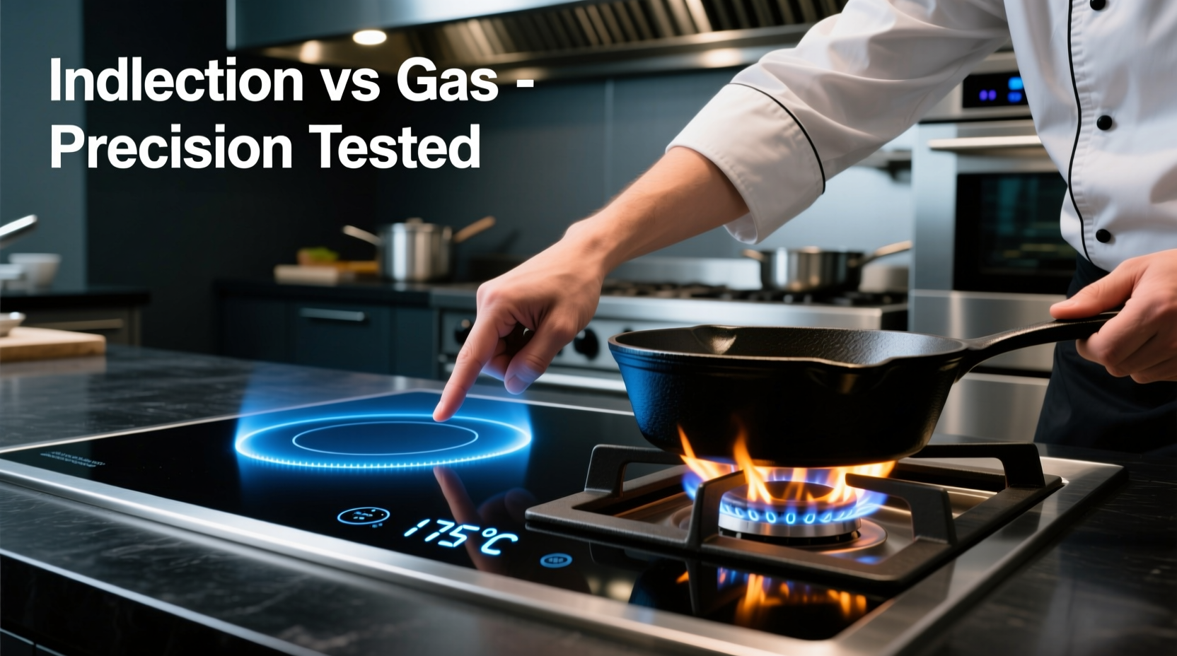 induction cooktop vs gas which gives chefs more precise temperature control