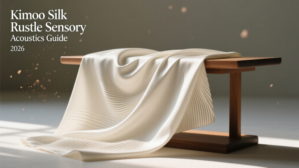 The Sensory Kimono: Fabric Texture & Sound Guide 2026