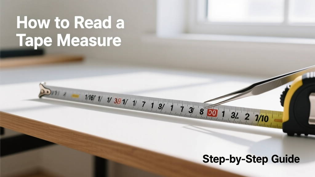 How to Read a Tape Measure: A Practical Step-by-Step Guide
