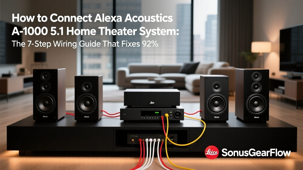 Alexa Acoustics A-1000 5.1 Setup Guide (2026)