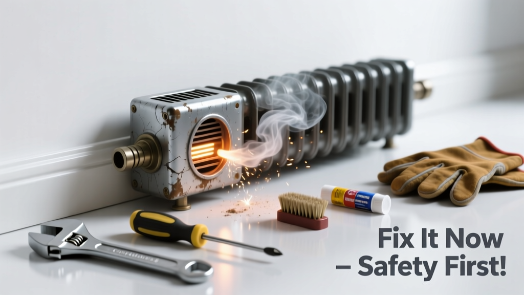 Baseboard Heater Smells Burning & Makes Noise: Fix It