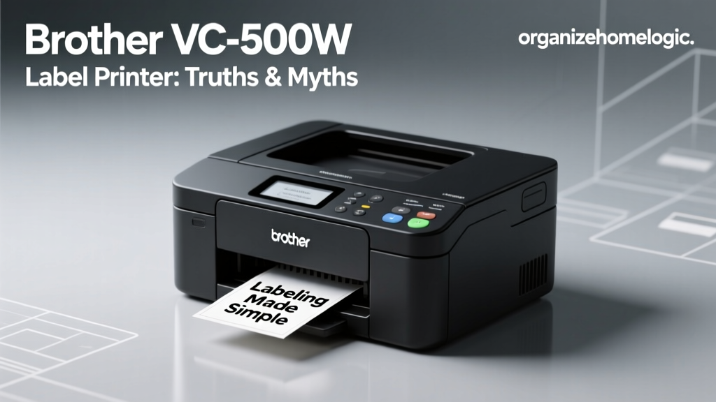 Brother VC-500W Label Printer: Truths & Myths