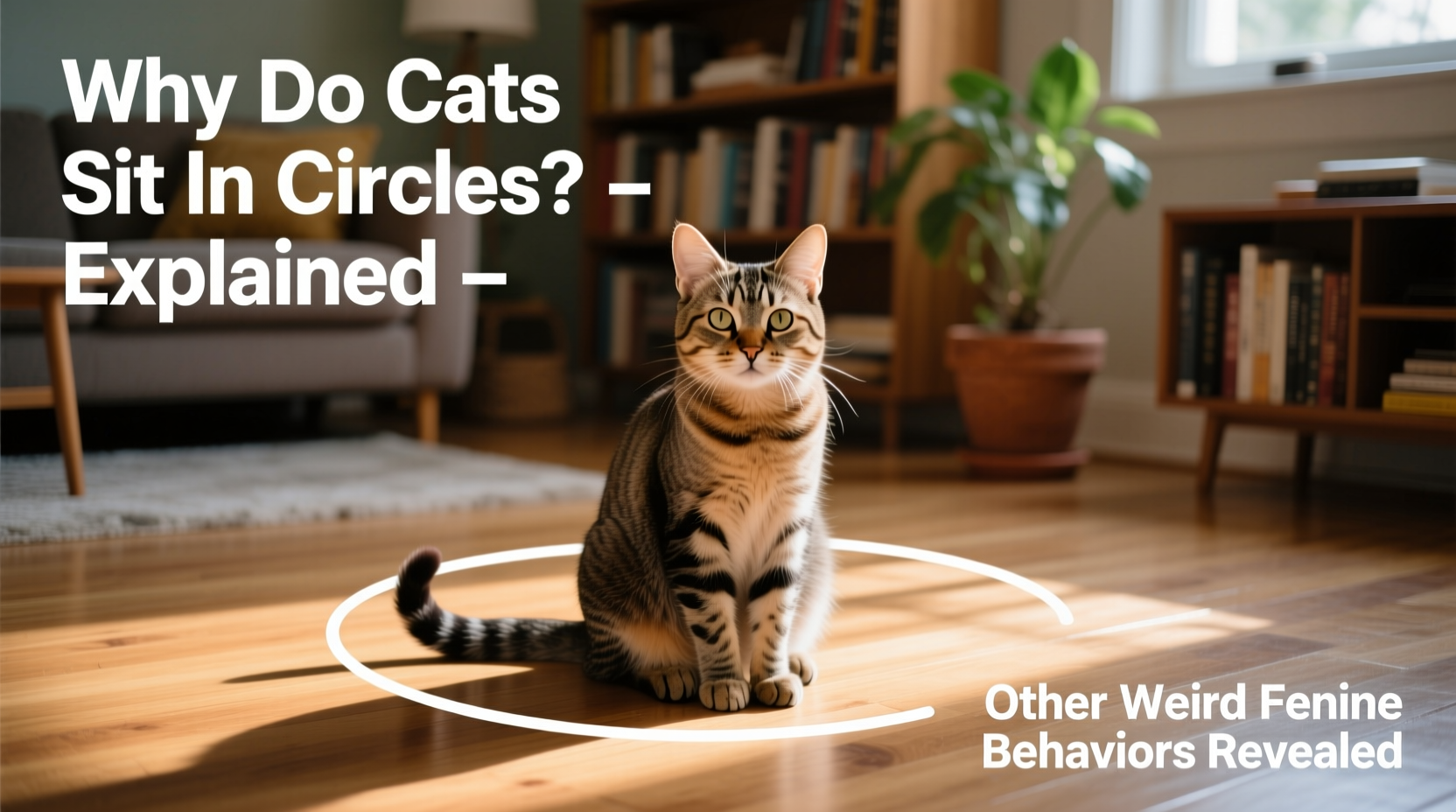 why do cats sit in circles and other weird feline behaviors explained