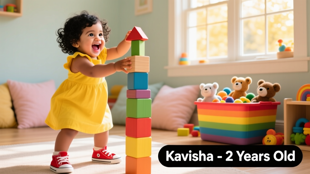 Kavisha: Understanding Temperament, Development, and Support Strategies for Toddlers Aged 2–3 Years