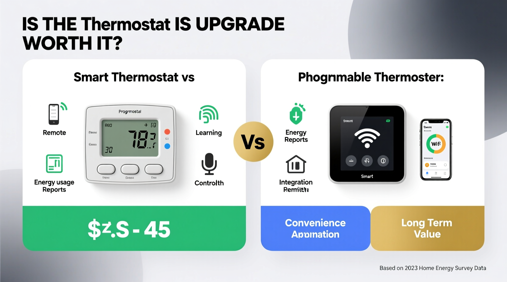 is it worth upgrading to a smart thermostat or are programmable ones good enough