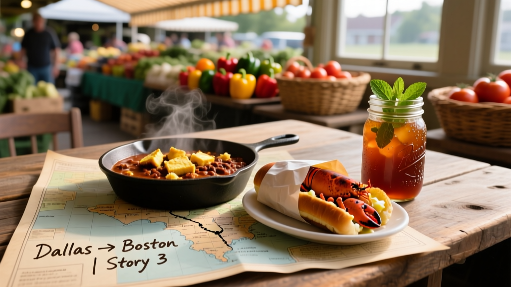 The Dallas to Boston Road Trip: Story Three — Where Barbecue Meets Clam Bake