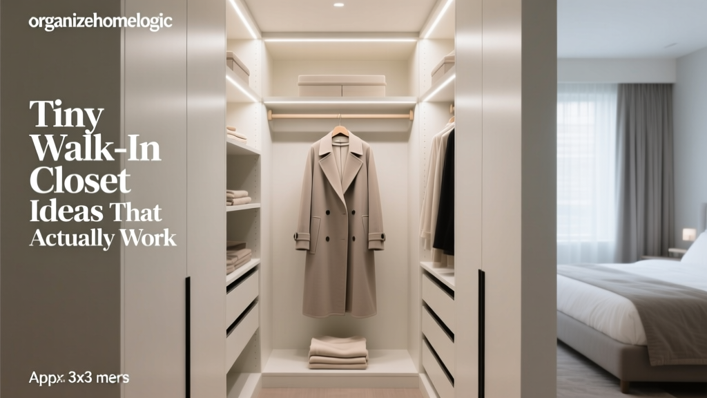 Tiny Walk-In Closet Ideas That Actually Work