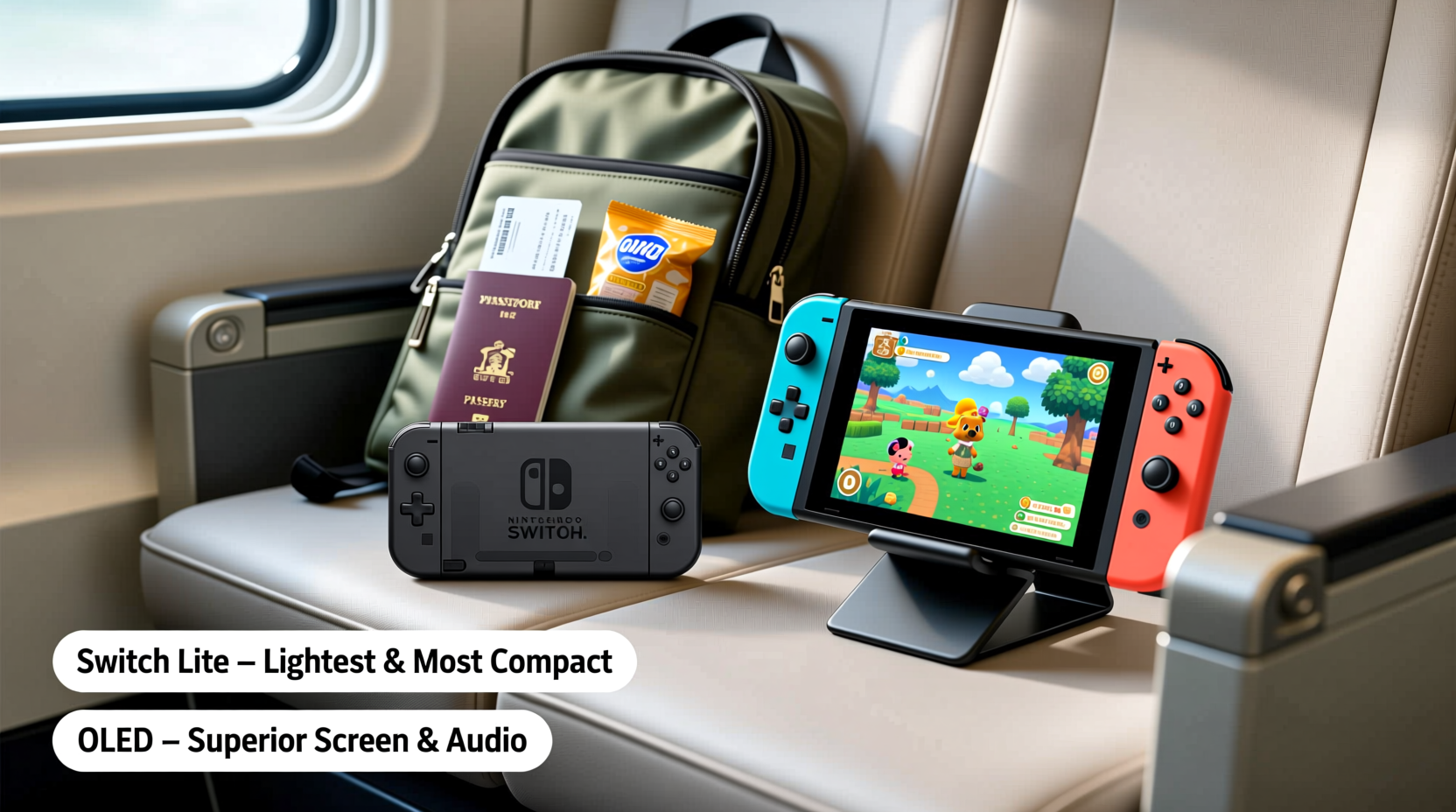 nintendo switch lite vs oled which is better for travel
