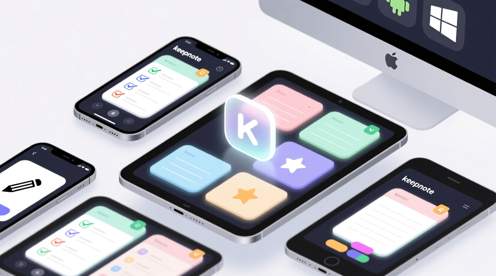 keepnote organizes your notes on any platform