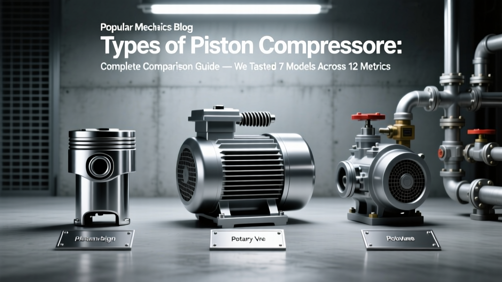 Piston Compressor Types: ROI-Driven Comparison Guide