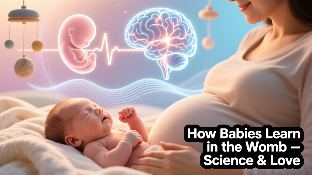 How Babies Can Learn In The Womb And Ways To Help Them Do It: Evidence-Based Insights for Parents and Caregivers