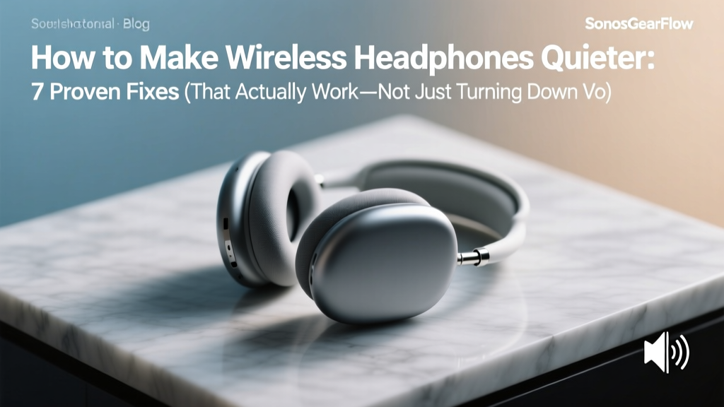 How to Make Wireless Headphones Quieter (2026)