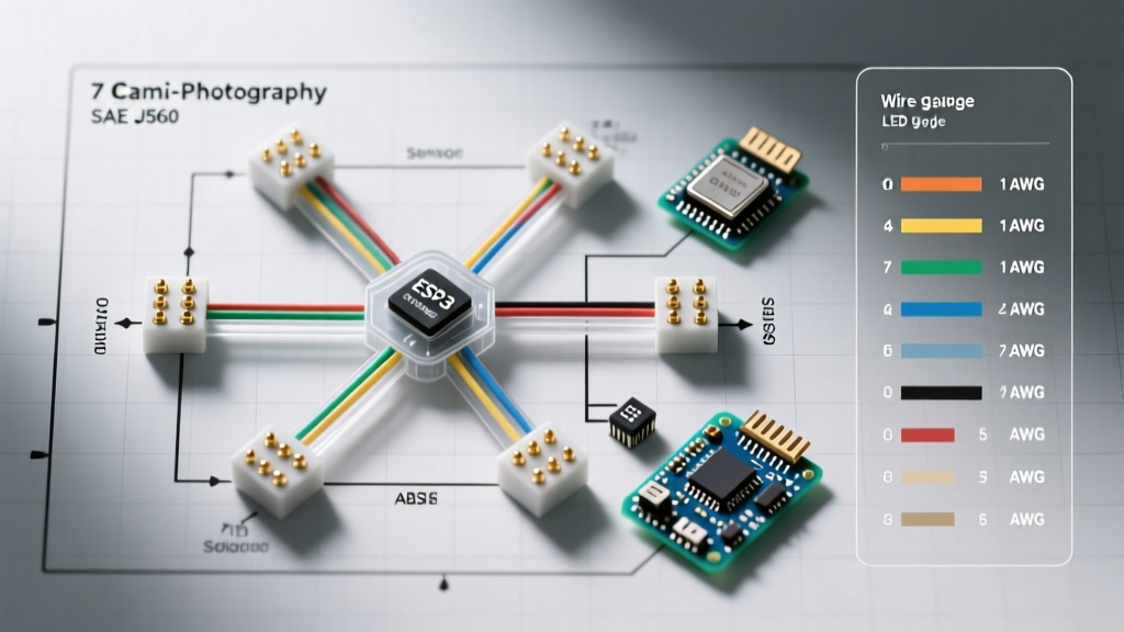 7-Way Wiring Diagram for Semi Trailer: Pinouts, ABS & LED Upgrades