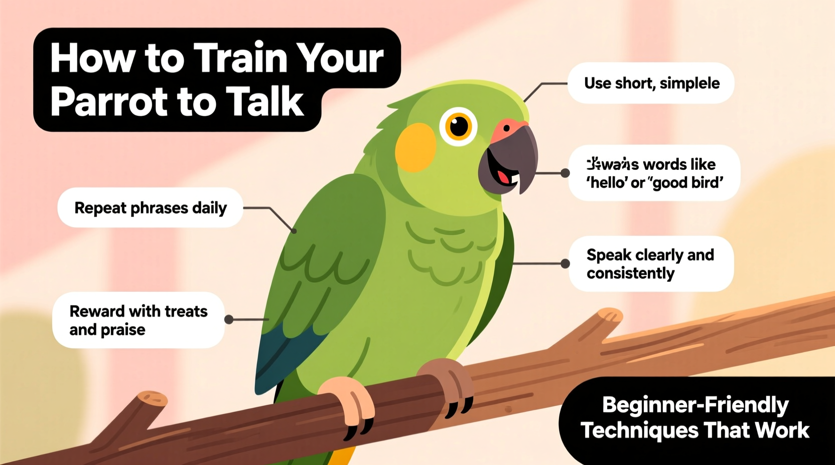 how to train your parrot to talk beginner friendly techniques that work