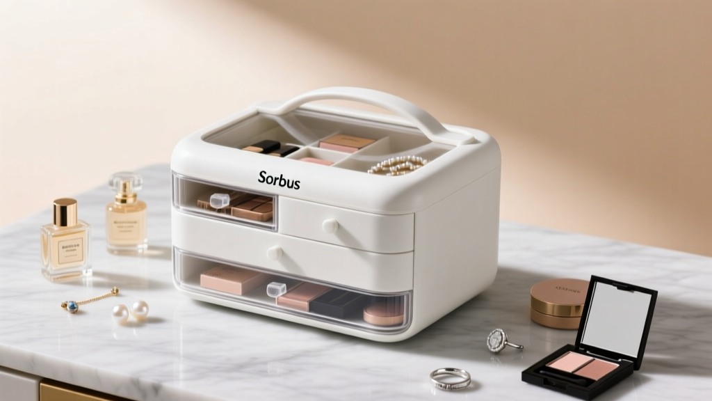 Sorbus Makeup & Jewelry Storage Case Explained
