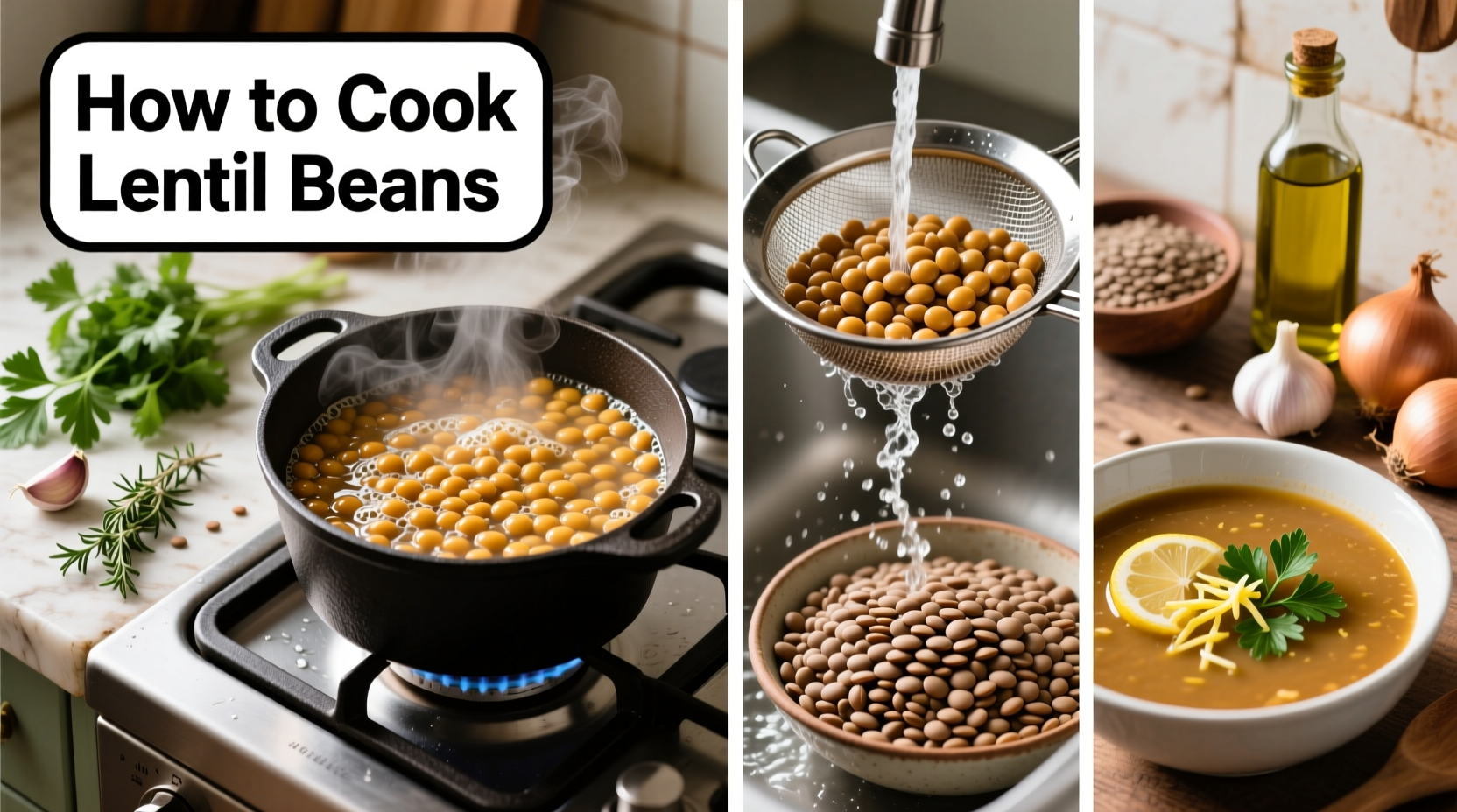 How to Cook Lentil Beans Perfectly Every Time
