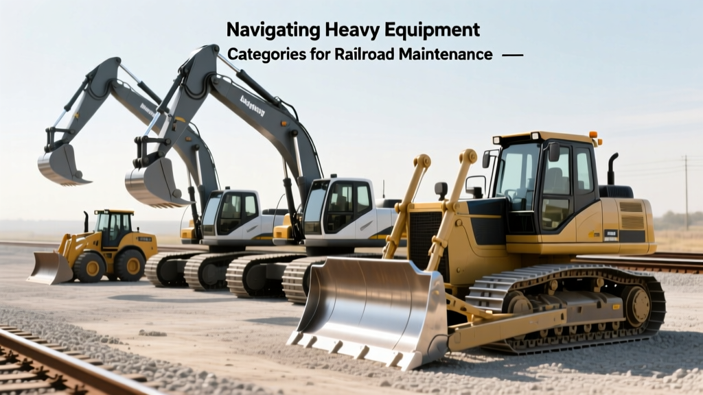 Navigating Heavy Equipment Categories for Railroad Maintenance