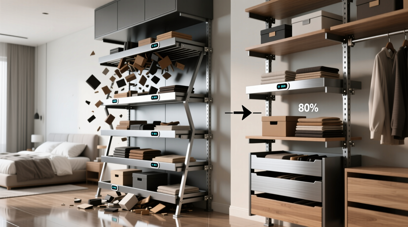 closet organization tips truth about weight sensors