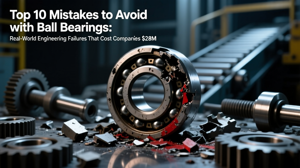 10 Ball Bearing Mistakes Costing $287K+ Per Failure