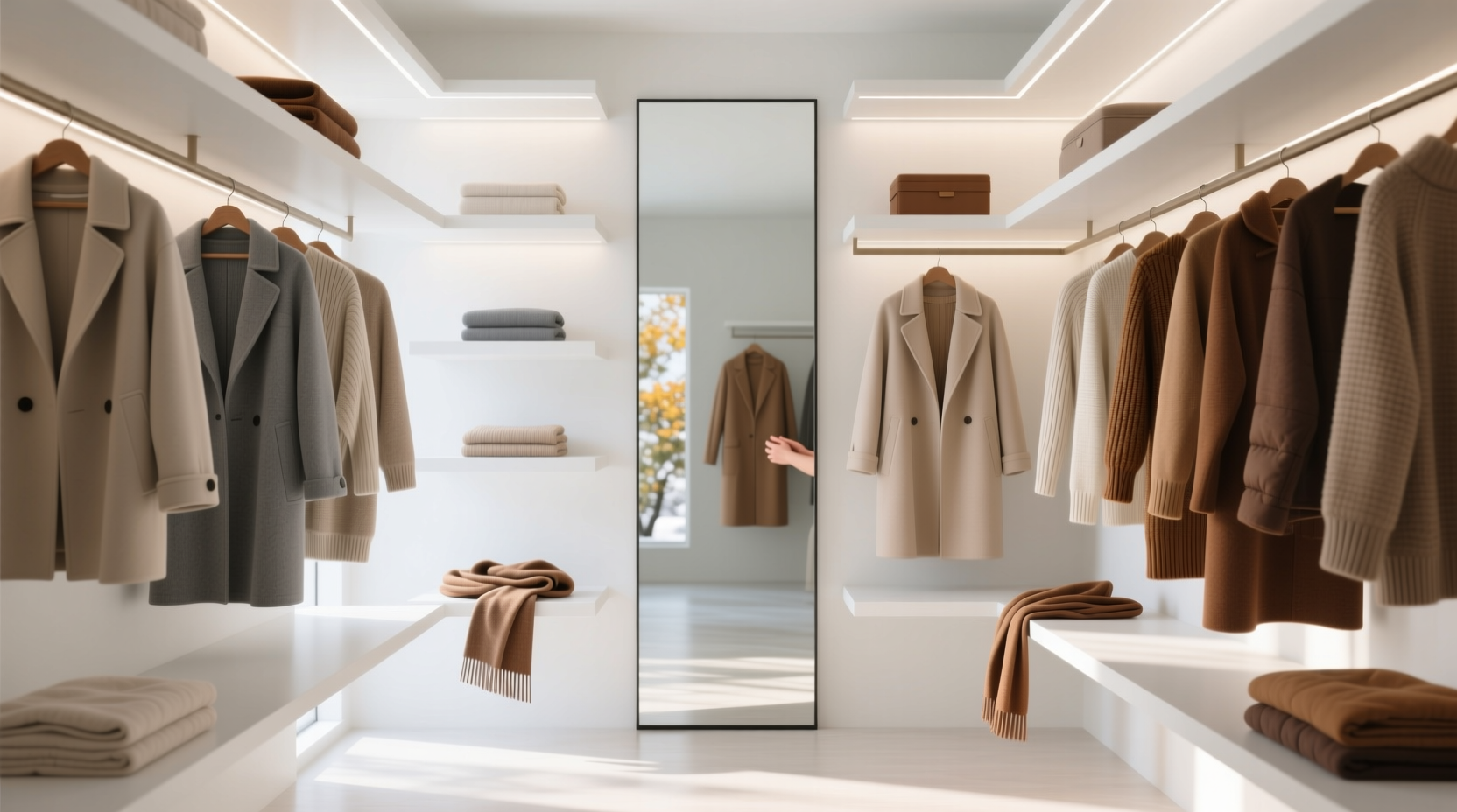 item minimalist closet for seasons