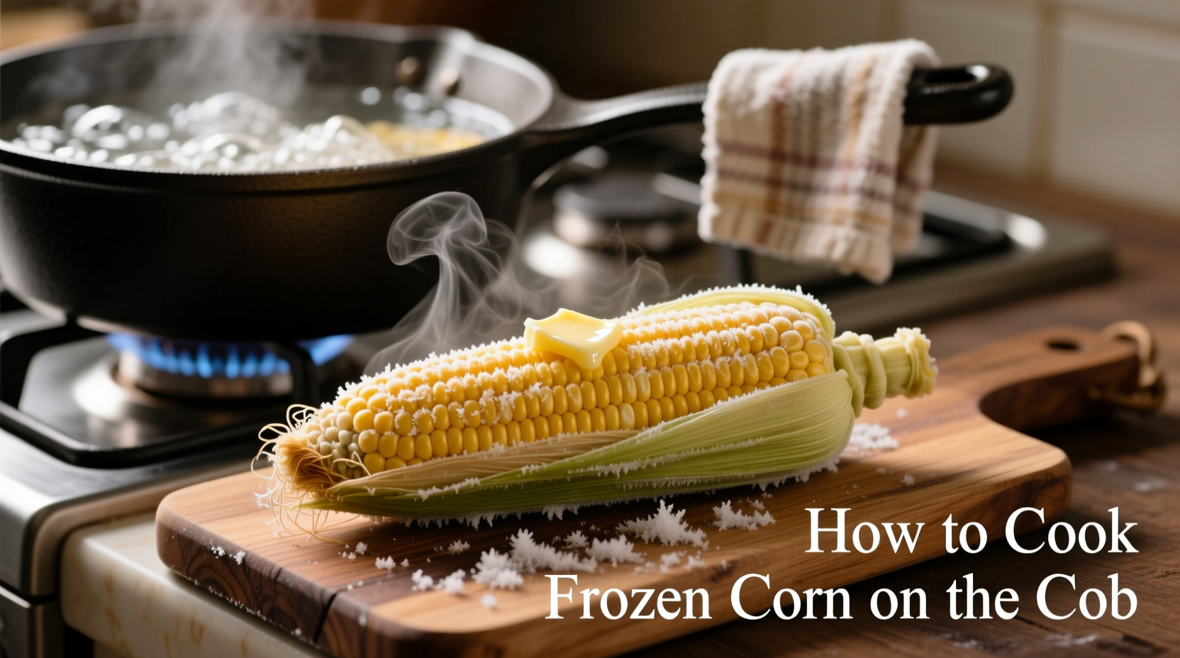 how do you cook frozen corn on the cob