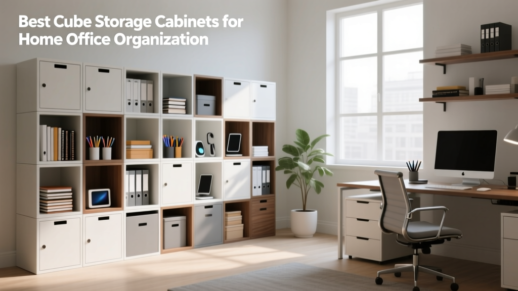 Best Cube Storage Cabinets for Home Office Organization