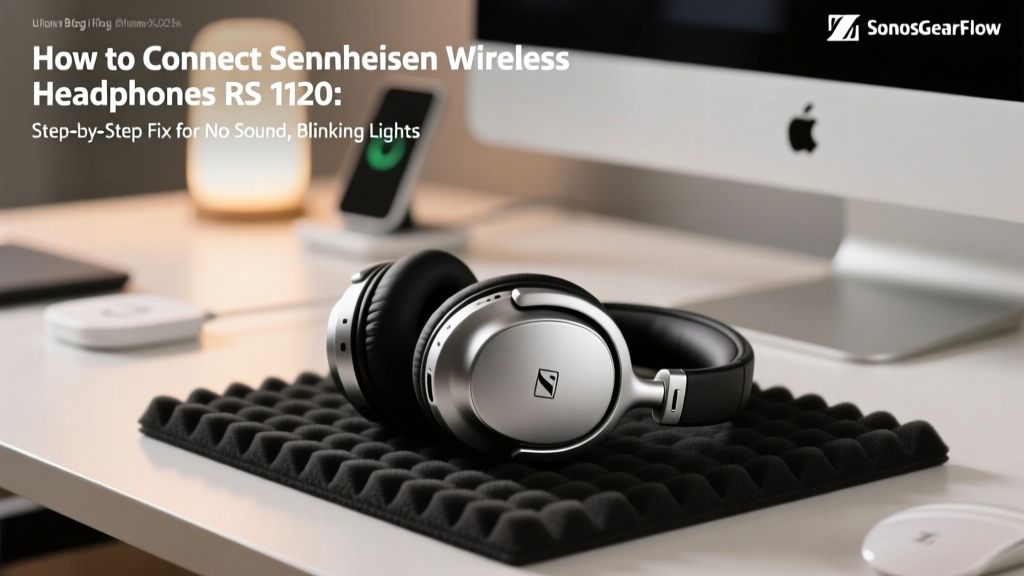 Sennheiser RS 120 Connection Guide (2026)