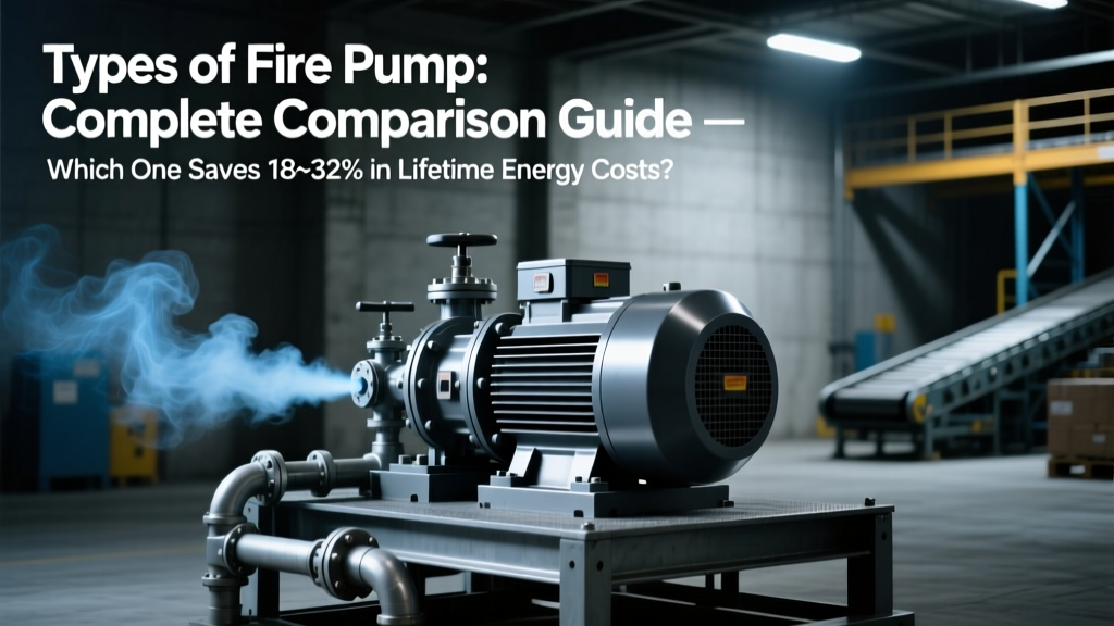 Fire Pump Types: Save 18–32% Energy vs. NFPA 20