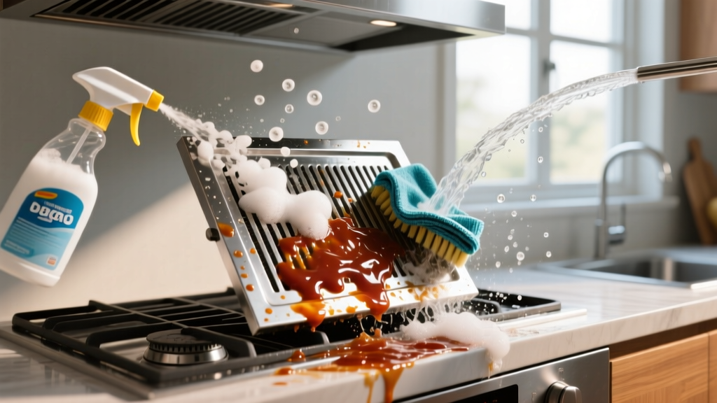 Tested: How to Get BBQ Sauce Out of Range Hood Fast