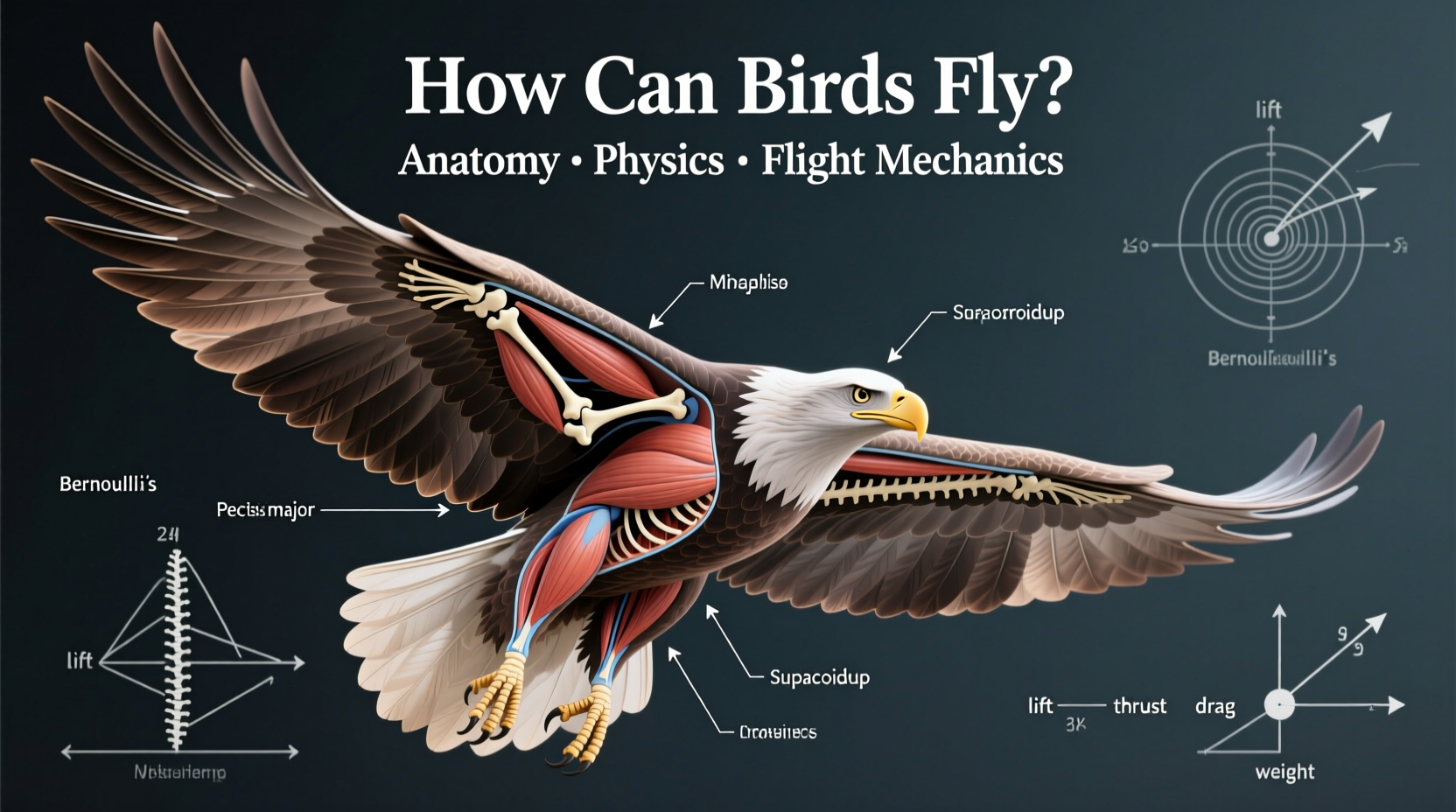 how can birds fly