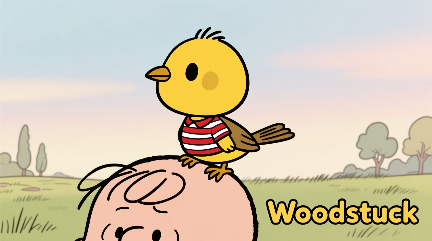 The Bird on Charlie Brown Is Woodstock