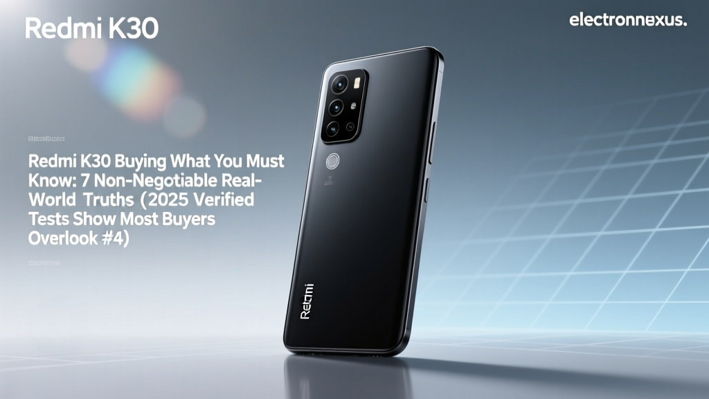 Redmi K30 Buying What You Must Know: 7 Non-Negotiable Real-World Truths (2025 Verified Tests Show Most Buyers Overlook #4)