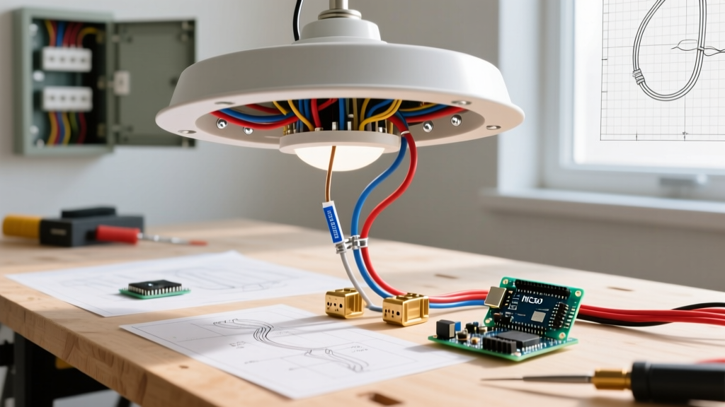 Troubleshooting Electrical Wiring for a Ceiling Light Fixture