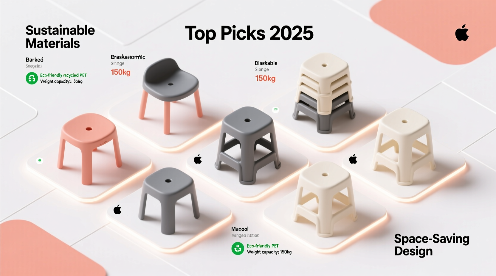 best selling plastic stool