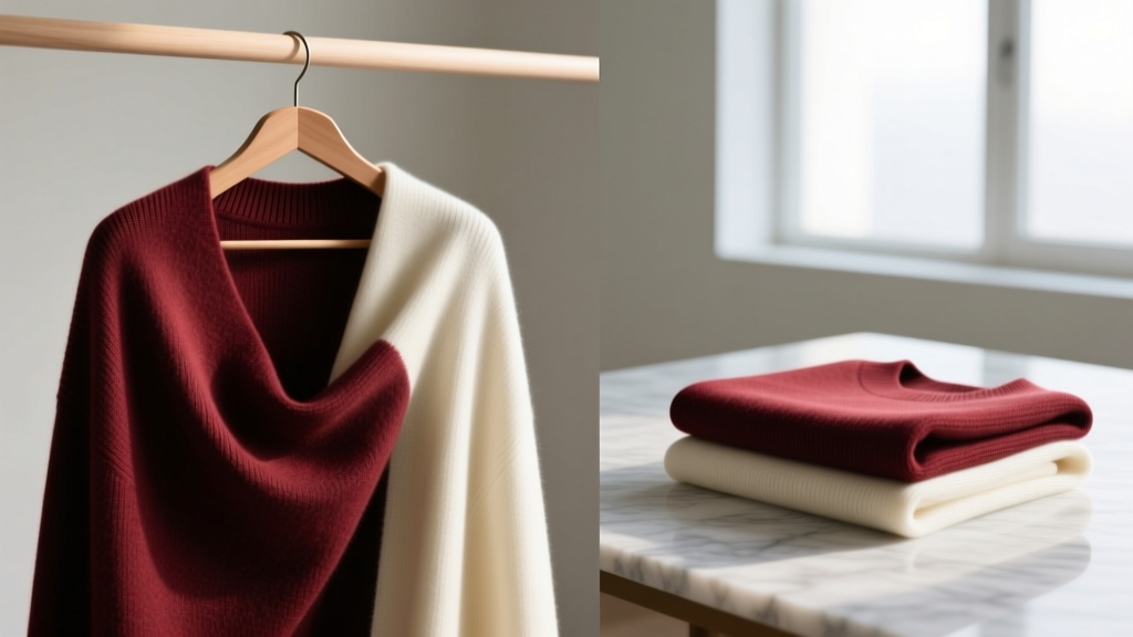 Cashmere Care: Fold or Hang? The Definitive Guide