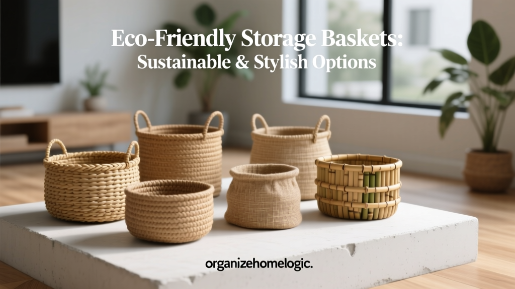 Eco-Friendly Storage Baskets: Sustainable & Stylish Options