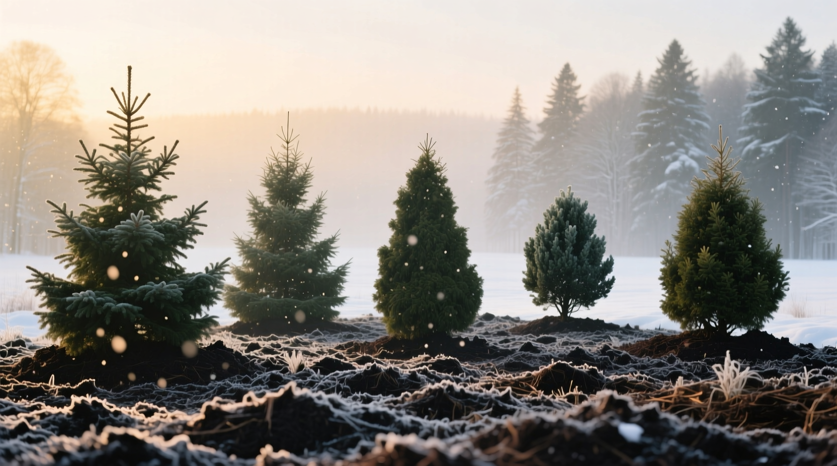 6 evergreen trees you should mulch in winter