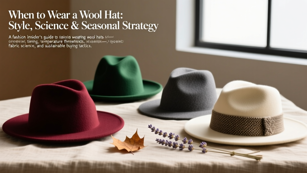 When to Wear a Wool Hat: Style, Science & Seasonal Strategy