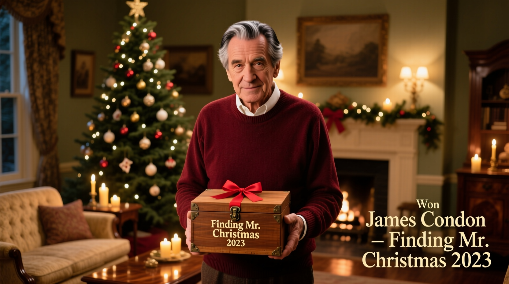 who won finding mr christmas