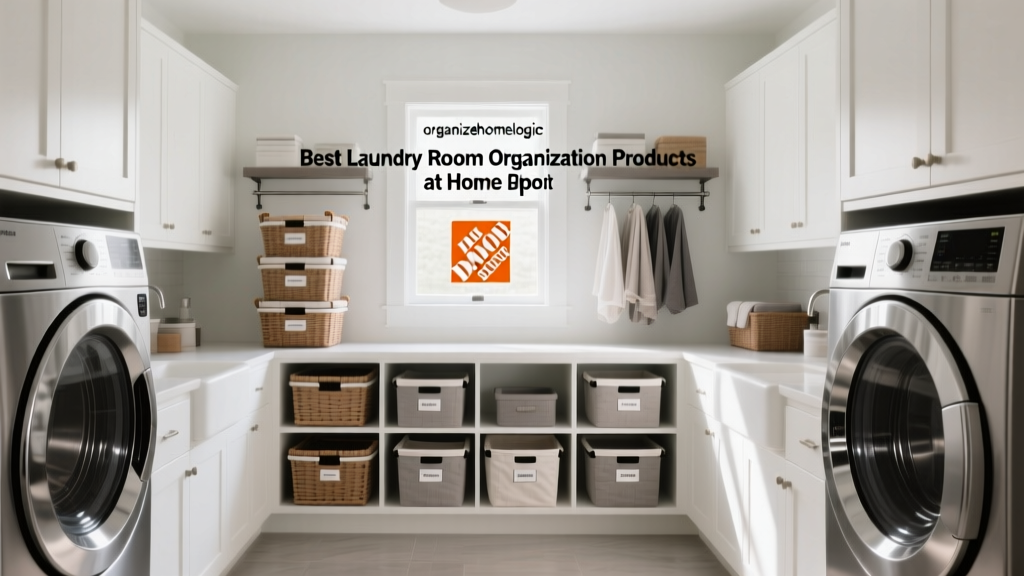Best Laundry Room Organization Products at Home Depot