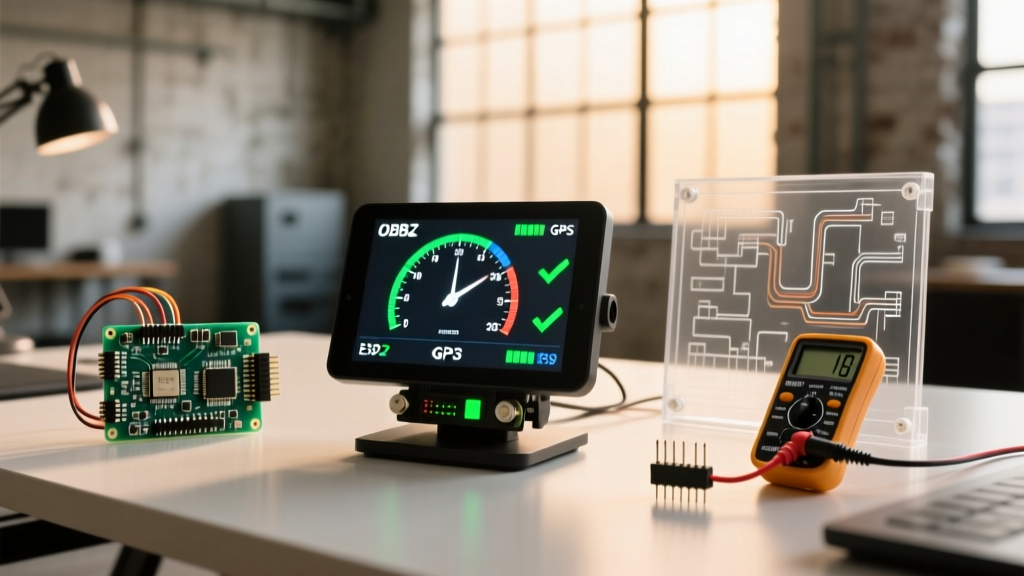 Arduino Car Display Calibration: OBD2 and GPS Accuracy