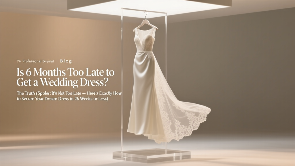 Is 6 Months Too Late for a Wedding Dress? (2026)