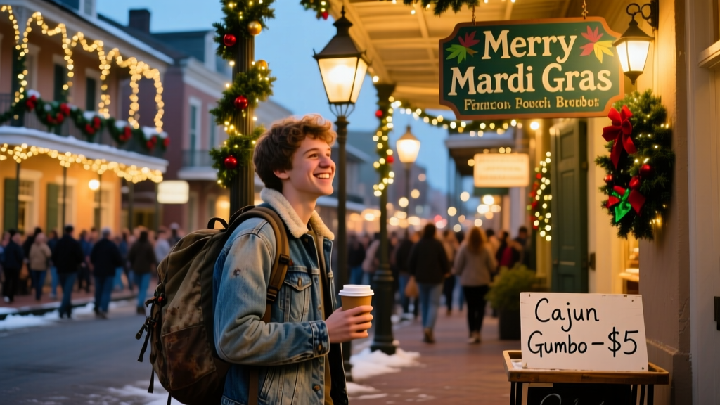 Christmas in New Orleans: A Real-World Backpacker’s Guide to Festive Magic on $45 a Day